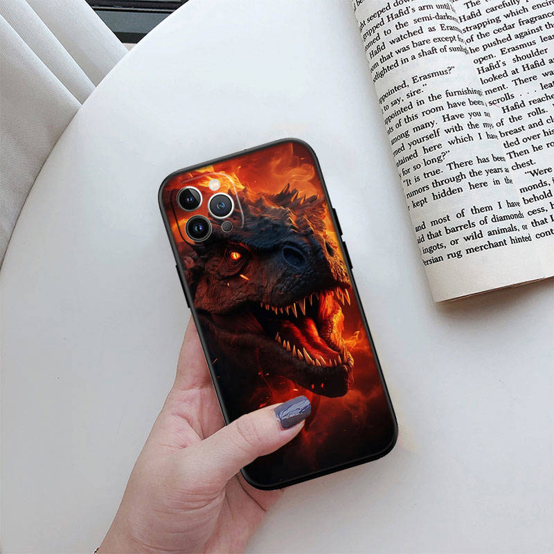 II3 Dinosaur Phone Case for iPhone 6 6s 7 8 11 12 13 14 15 XS Pro Max XR X SE Samsung S20 S21 S22 S23 S24 FE Ultra Plus Lite S21S A55
