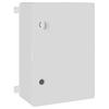 Control Cabinet Gray 42 X 19.5 X 50 Cm ABS Plastic