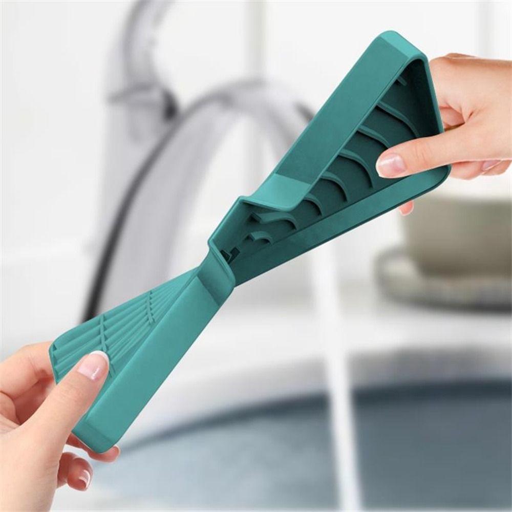 Bathroom Accessories Countertop Protector Faucet Mat Soap Tray Sink Tray Countertop Storage Tray