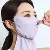 Унисекс маска для защиты от УФ-лучей из ледяного шелка для активного отдыха на солнце, гольфа, защиты шеи, маска-солнцезащита для мужчин и женщин, воротник