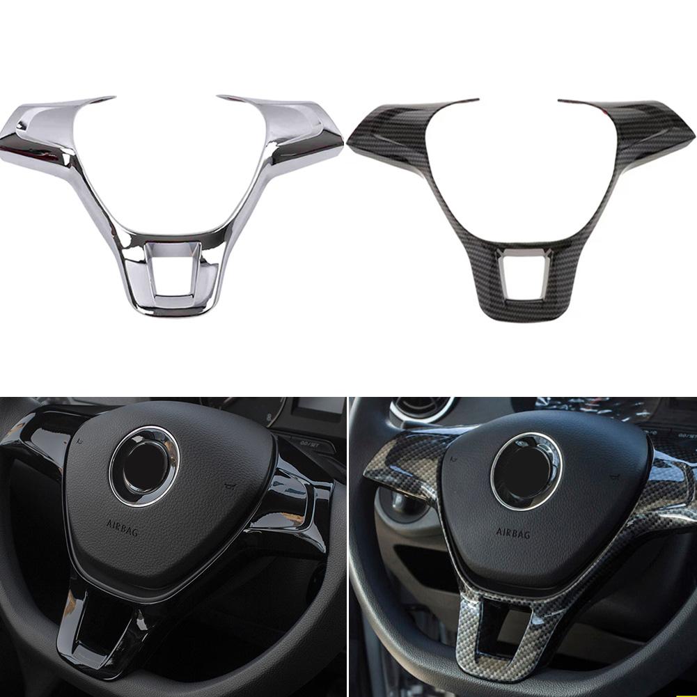 Автоаксессуары, накладка на руль для Volkswagen Jetta Golf Sportsvan Golf 7 Polo Caddy Amarok Lavida Passat Tiguan Touran up