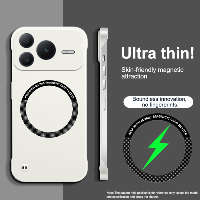 Ультралегкий Магнитный Чехол Без Рамки Для Honor Magic 6 7 8 Pro Lite Win Power 2 400 Pro Матовый Жесткий Чехол С Ощущением Кожи