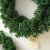 5,4 м зеленые рождественские украшения из ротанга, искусственные листья, гирлянда из сосновых игл для домашней лестницы, камина, рождественская елка, украшение для самостоятельного изготовления