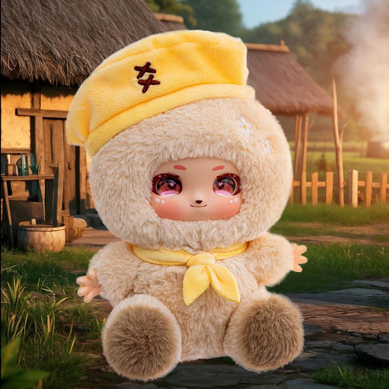 Милая плюшевая игрушка-лицо из винила для игры «Мафия», красочная мягкая кукла, креативные подарки для детей, подвесная сумка, пророк