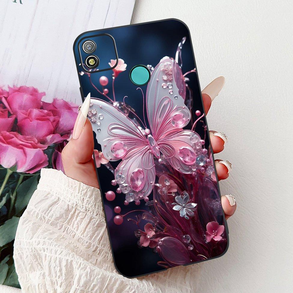 6,0" Чехол для Tecno Pop 4 Силиконовый Забавный Роскошный Милый Мультяшный Кот Девочки Крутые Парни Задняя Крышка Для Телефона Tecno Pop4 BC2c BC1s