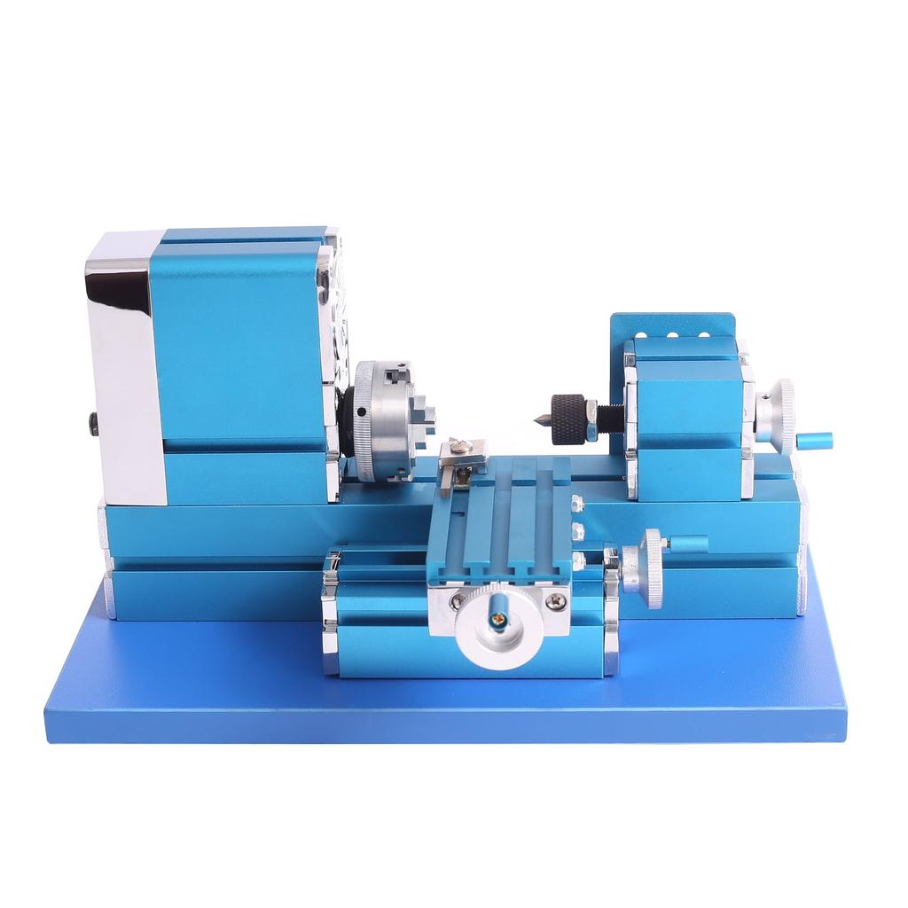 Mini Lathe Machine 36W, Precision Metal & Woodworking Benchtop Lathe Tool, Micro Lathe for Hobbyists & DIY Models