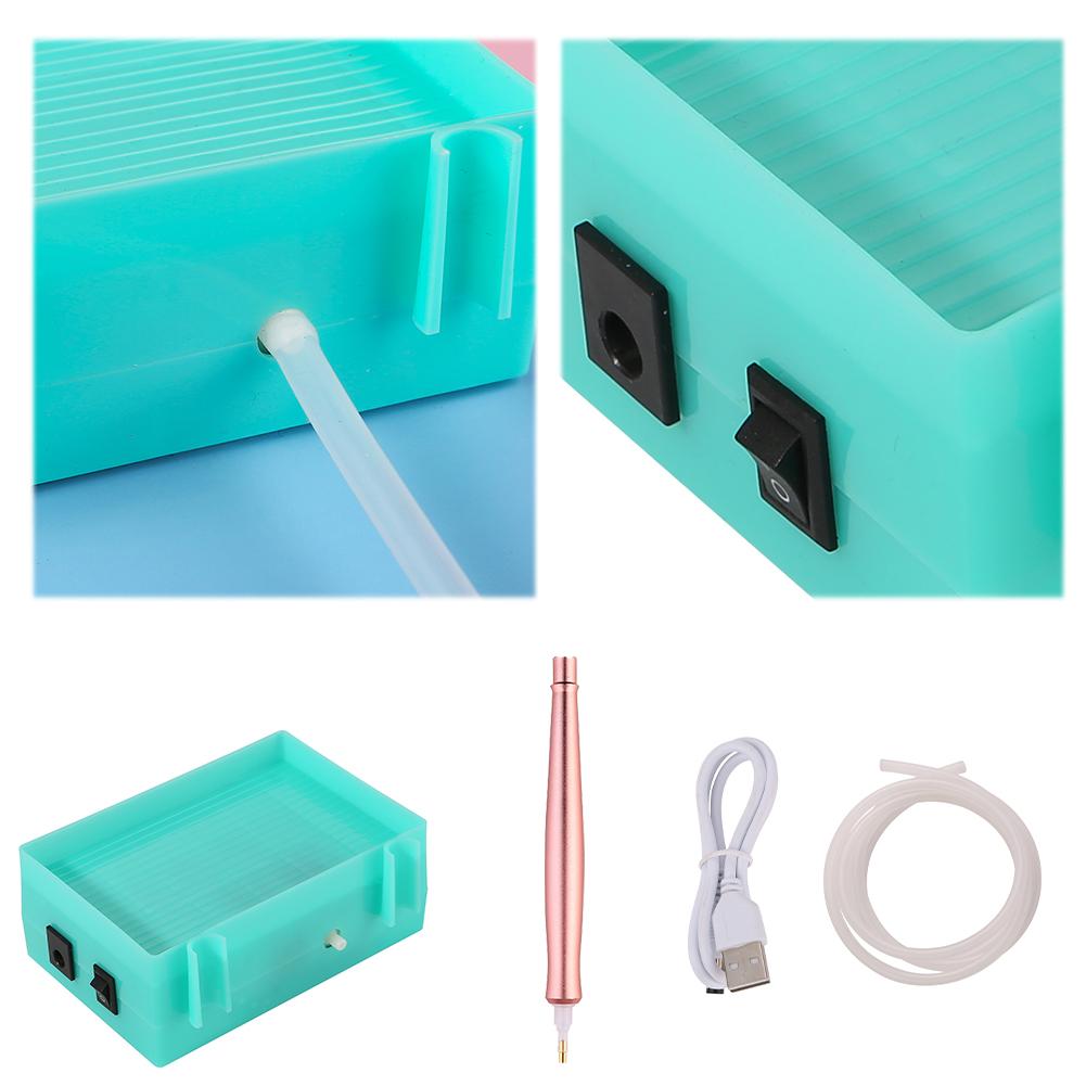 Suction Diamond Vacuum Device USB Powered Diamond Painting Suction Device Portable Vacuum Diamond Painting Pen Kit for DIY