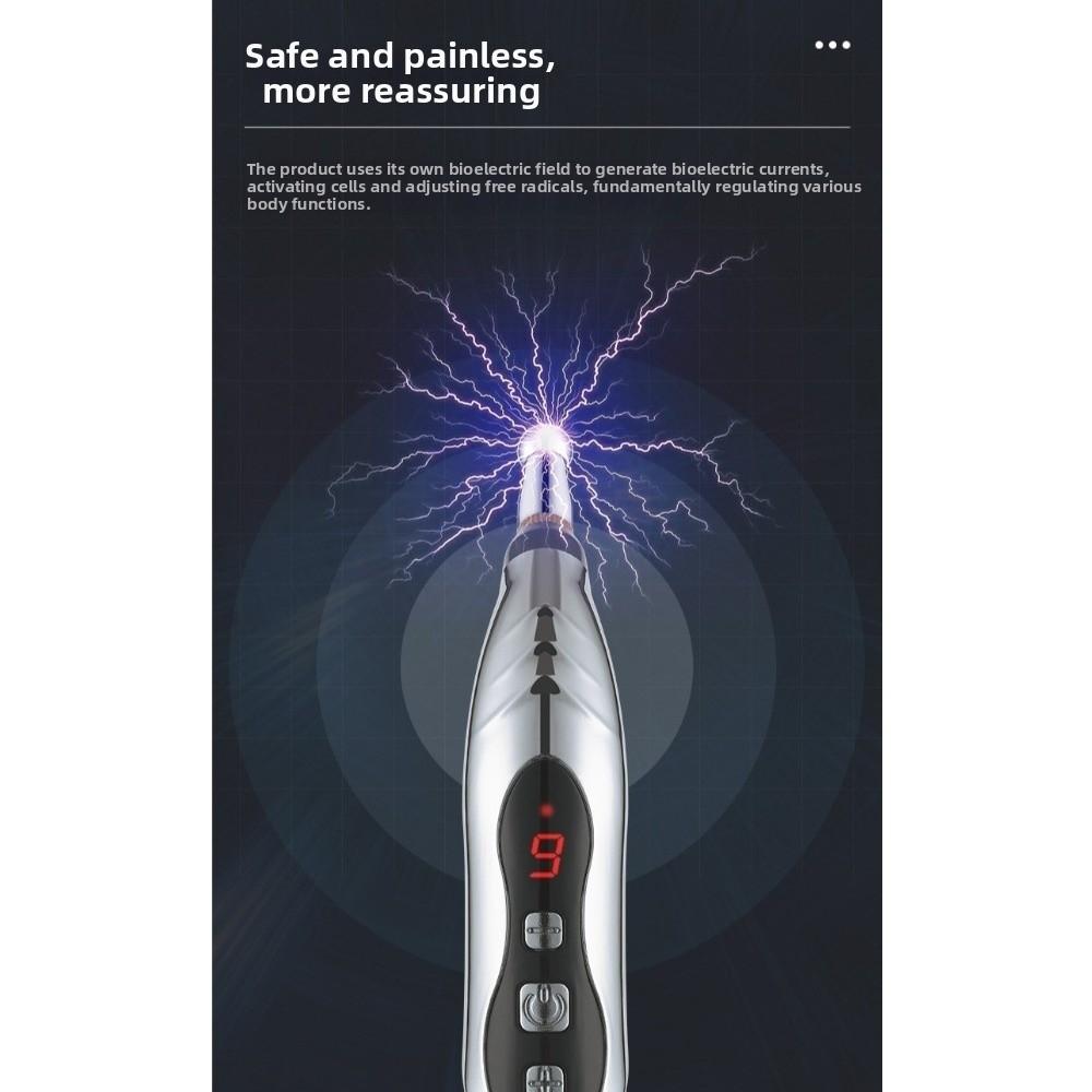 Acupuncture Electronic Acupuncture Pen 5 Heads Electric Massage Pen Acupuncture Point Pen Arm