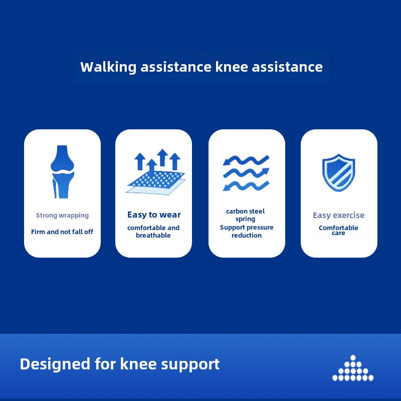 Спортивная накладка на колено с защитой надколенника: Регулируемая компрессионная поддержка при приседаниях