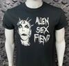 Alien Sex Fiend T-Shirt Official Goth Deathrock Batcave Nik Fiend Post-Punk