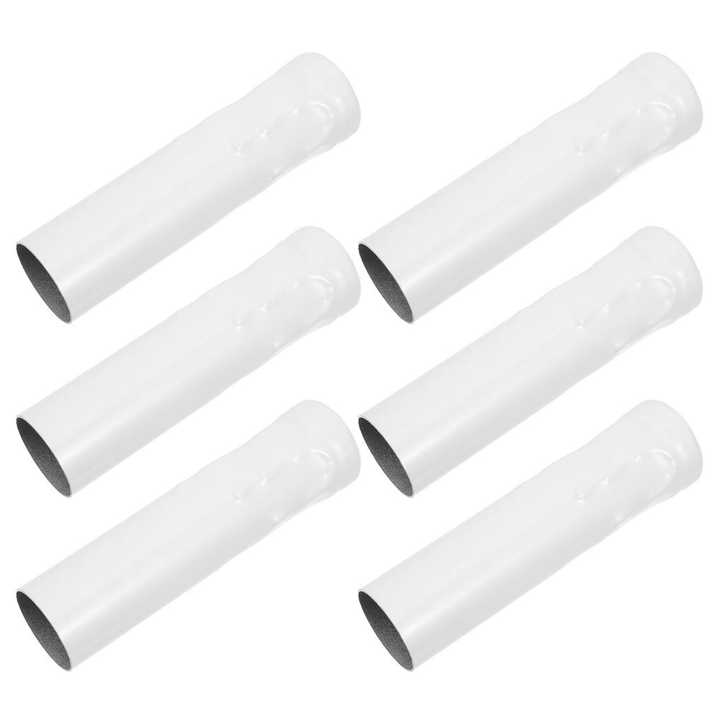 6 шт. Чехлы для светильников 3,93x1,06x0,98 дюйма Железные основания для подвесных ламп Совместимы с лампочками E14 Декор для освещения своими руками