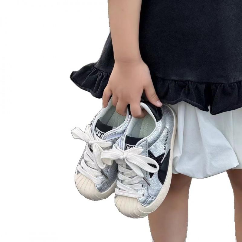 Kids Low-Top Slip-On Sneakers With Breathable Mesh Lining Rubber Sole Boys Girls