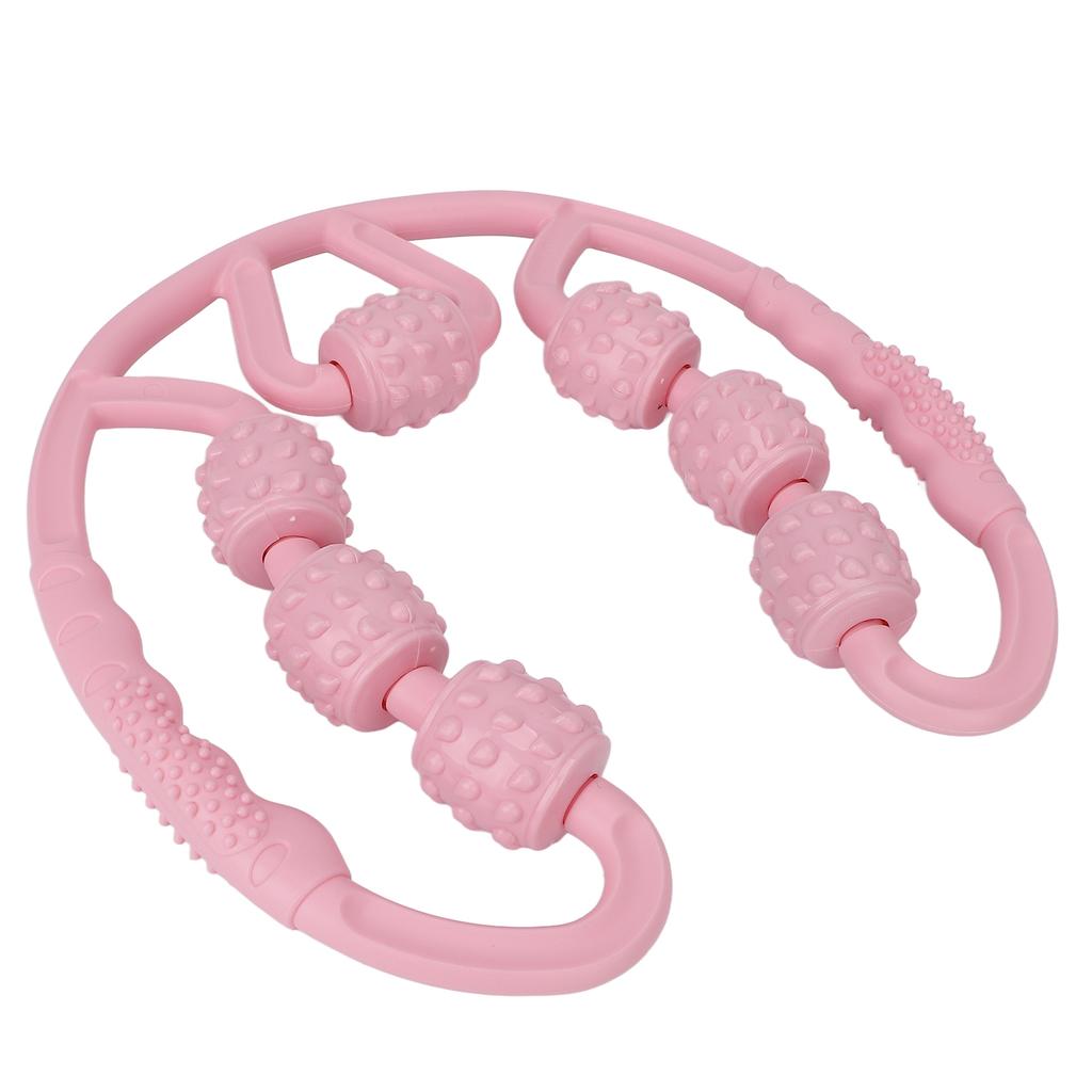 Массажный ролик для ног 7 колес, всесторонний массаж, снятие мышечной боли, ролики для ног для икр и бедер