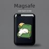 Кожаный магнитный держатель для карт для чехла Apple MAGsafe