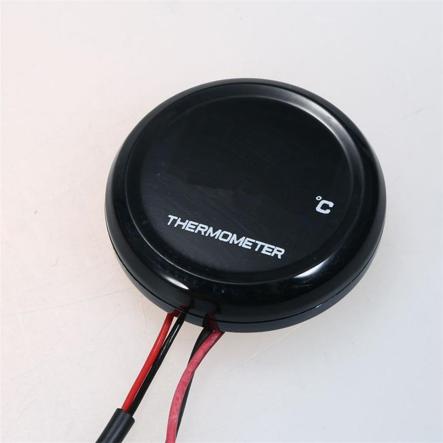 Универсальный мотоциклетный термометр, приборы, температура воды, температура, светодиодный цифровой дисплей, датчик, метр с адаптером датчика температуры 18 мм