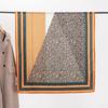 Autumn New Leopard Hit Colour Imitation Cotton Linen Silk Scarf Summer Travel Beach Sun Shawl Female Wild Warm Scarf