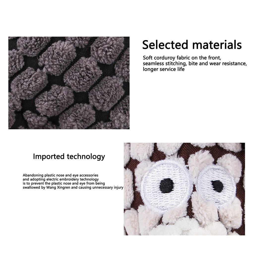 Suitable For Pet Dogs Chewing Teeth Donkey-Shaped Pet Plush Vocal Toys