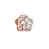 Шарм-подвеска 'Снежинка Glow Pavé' Женский Розовое золото 789224C01