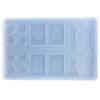 Chess and Cards Making Mould Kit Easy To Clean Silicone Casting Mold Handmade Accessories Mould for Craft Enthusiasts