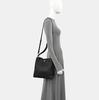 [Pre-Owned] Charlie 26 Solid Color Magnetic Closure Leather Bucket Bag - Very Good #1IV00HU