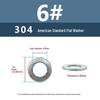 Yigu 7/8'' Enlarged Thick 304 Stainless Steel Washers
