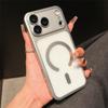 Ультратонкий Нано Матовый Полупрозрачный Жесткий PC Чехол для iPhone 17 Air 16 15 14 11 Pro Max С Покрытием Бампера для Magsafe