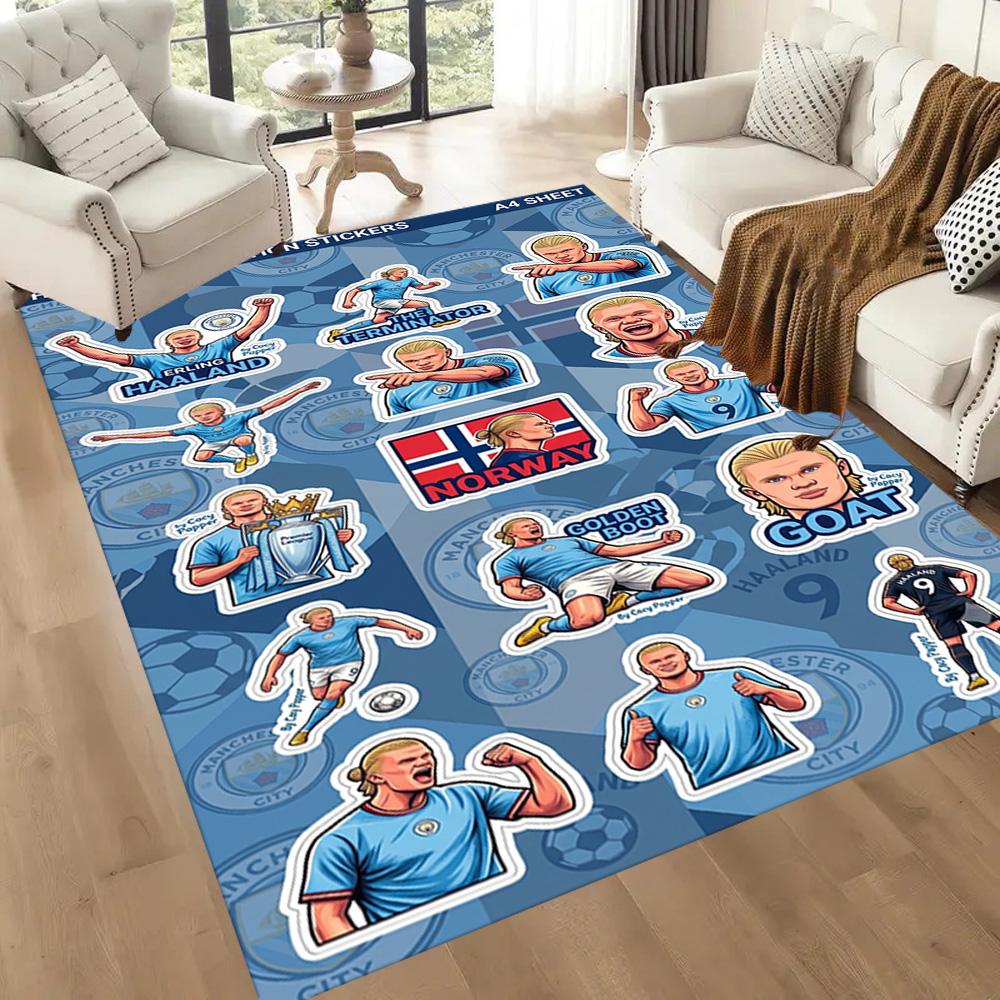 Haaland 162 Floor Mat Design for Kitchen Playrooms Dormitory Foyer Antislip Carpet Decorate Offices Perfect Birthday/Christmas Gift Idea