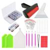 40/42 шт 5D DIY Алмазная картина крестиком вышивка ручка роликовый лоток набор инструментов