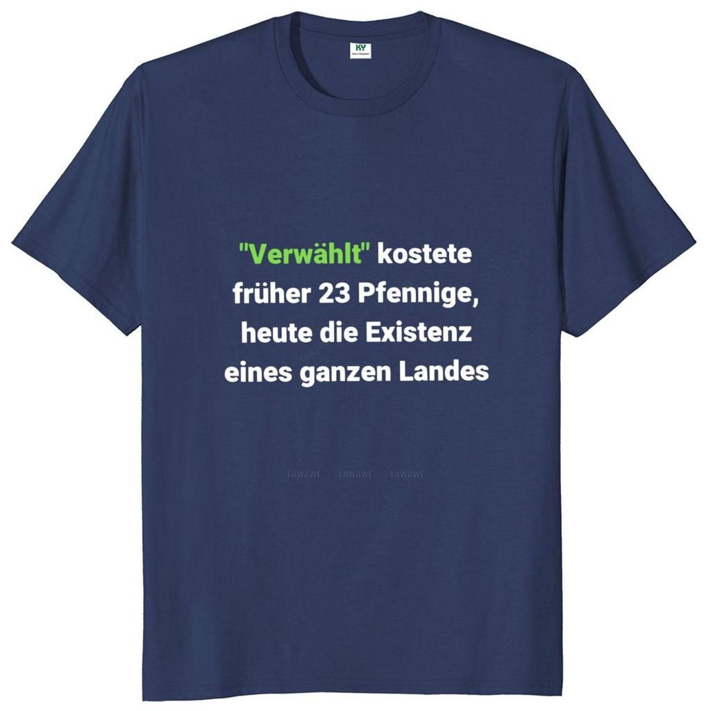 Verwählt Kostete Früher 23 Pfennige T Shirt Funny Meme German Text Vintage Humor Tee Tops Casual Cotton Unisex Soft Tshirts