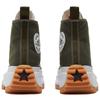 Converse Run Star Hike Heightened Platform High Top Canvas Shoes Unisex Army Green