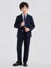 Clothing School Uniform Blazer Set for Elementary School Boys Halloween Cosplay Fashion Jacket for School Festival Navy 120 [Qichenk] Children's