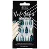 Ardell Nail Addict Green Glitter Chrome Накладные ногти