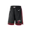 NBA Miami Heat Icon Edition Shorts Black/Red/White Men Streetwear AJ5620-010