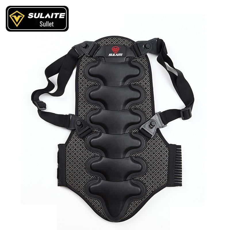 SULAITE Outdoor Sports Spine Protector - Ski, Horse Riding, Extreme Sports, Fall Protection, Thickened Back Armor
