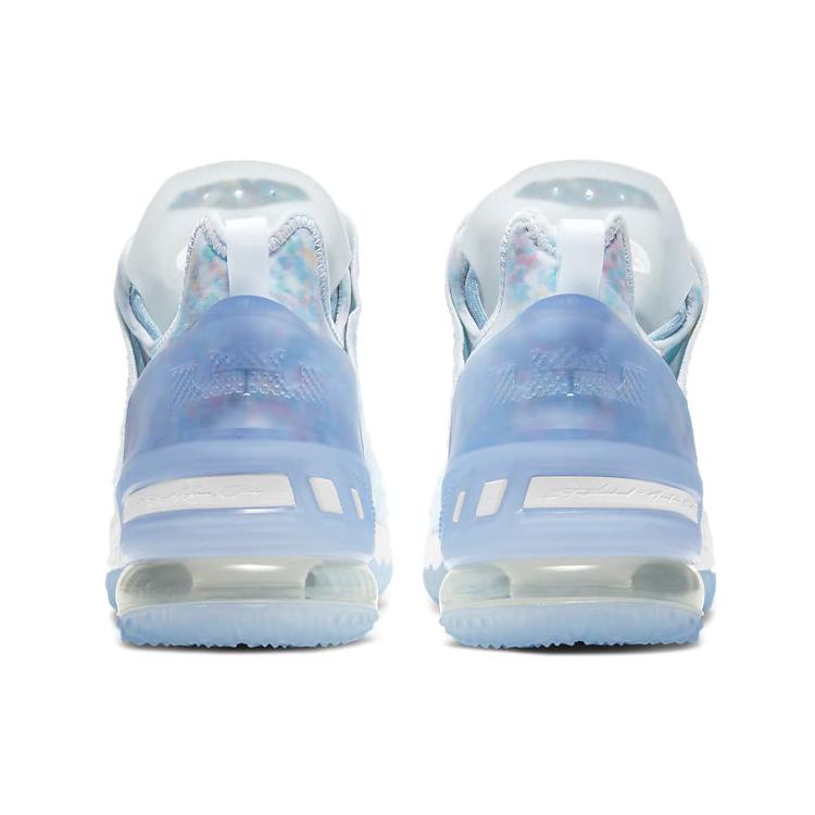 Nike LeBron 18 'Play for the Future' (Unisex) Blue Tint / Clear / White Basketball Shoes CW3156 400