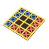 Игра крестики-нолики портативная и безопасная EVA Mini Tictactoe XO Shape Chess Game обучающая игрушка