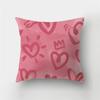 Красное, розовое сердце, пара, наволочка с любовью, домашняя гостиная, диван, украшение на сиденье, наволочка