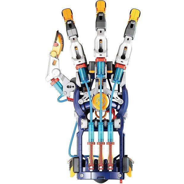 Zestaw dla dzieci robot hydrauliczny ręka cyborga zabawka dzień dziecka