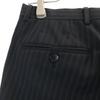 GUCCI made in Italy Striped Pattern suit Setup 46 black Men's Used