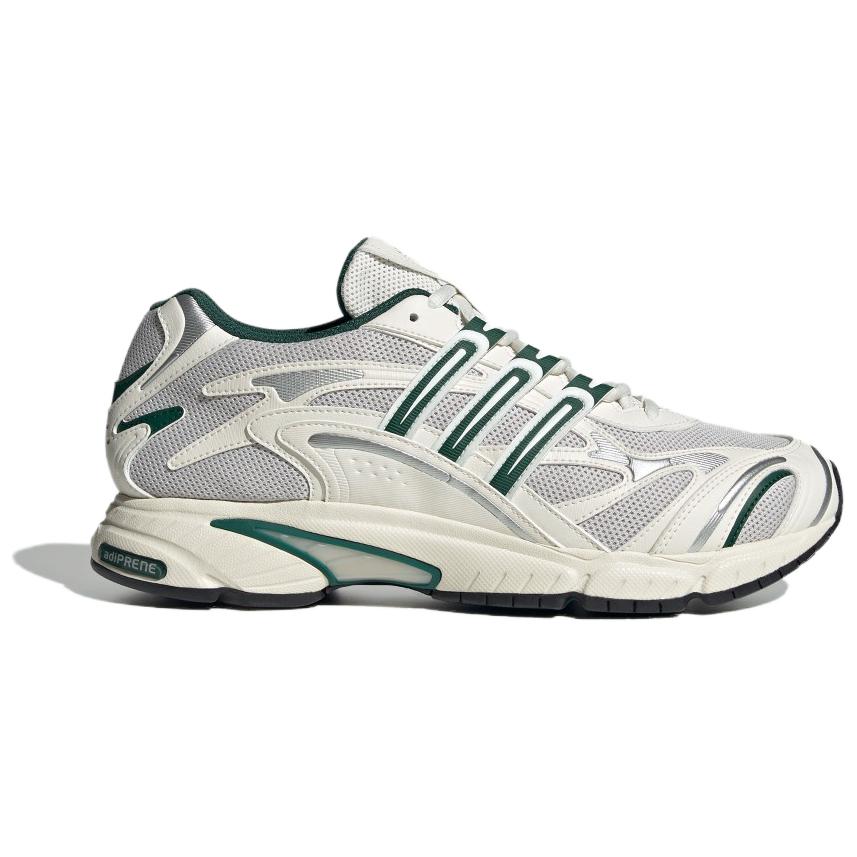 adidas Originals Temper Run 2.0 Противоскользящие Износостойкие Низкие Массивные Кроссовки Унисекс Белые Серые Зеленые Кроссовки JR9561