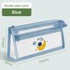 Transparent Pencil Case Mesh Stationery Bag Durable Stationery Storing Bag  Students