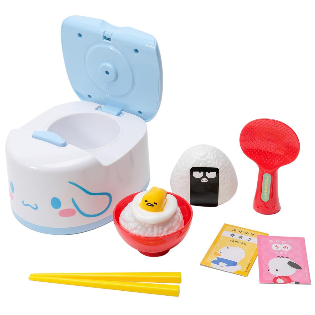 Onda Персонажи Sanrio Игрушка Sanrio Набор для ролевых игр Девочки Я приготовила рис Рис Фурикаке Рисовый шарик Рисоварка Пищевые ингредиенты