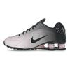 Shox R4 Вышивка Сакура Низкие Повседневные Беговые Кроссовки Женские Черные Розовые IB8872-600