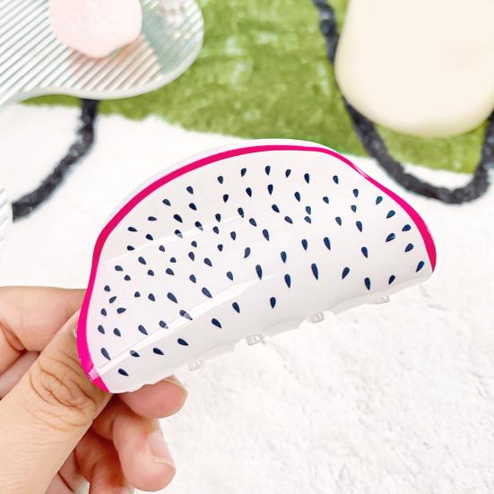 Women Clip Back Lemon Orange Watermelon Hair Head Hair Clamp Hair