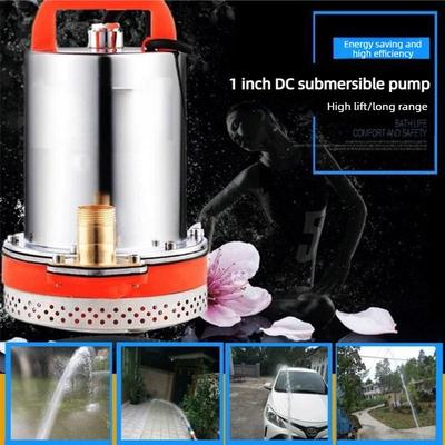 DC12V24V На солнечной энергии Питание от аккумулятора Водяной насос Электрический водяной насос Бытовой Малый Морской DC Погружной насос
