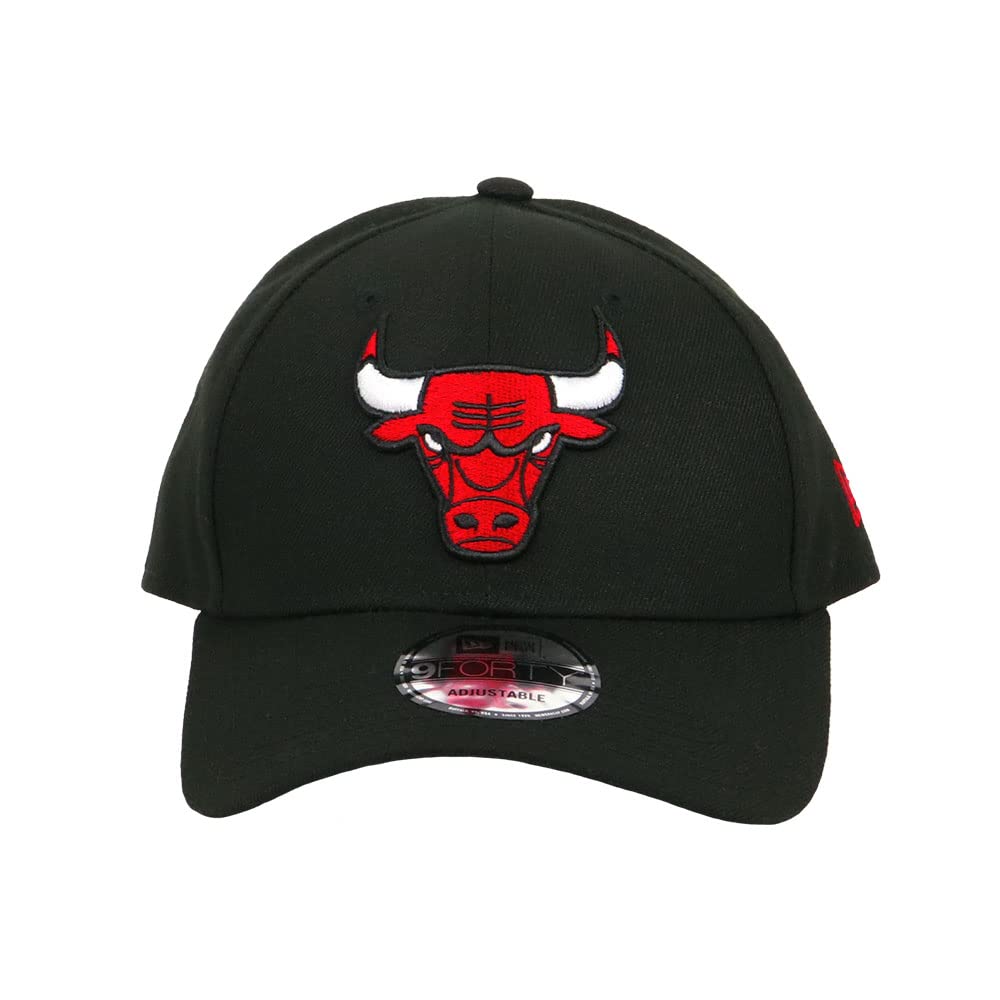 Кепка NEW ERA 9FORTY для мужчин и женщин НБА Глубокий Универсальный размер - Баскетбол, Логотип, Бренд, Гольф, Унисекс, Посадка, Стильный, Черный, Буллз, [Товар]