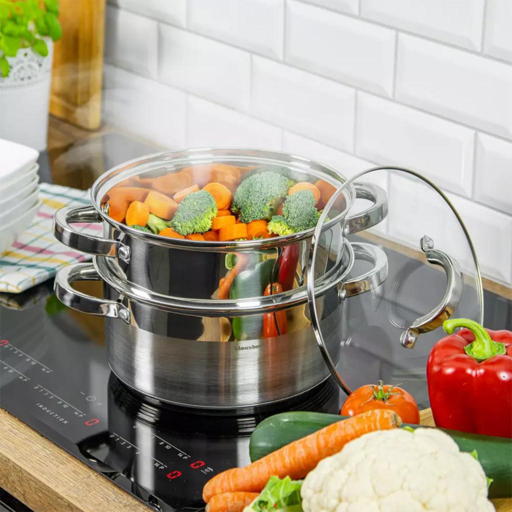 Klausberg Steam Pot 3 Pieces 24Cm Kb-7144