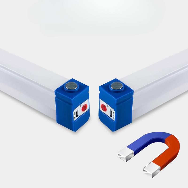 Светодиодная трубка USB перезаряжаемые кемпинговые фонари магнитная портативная лампочка подходит для аварийного освещения шкафа освещения