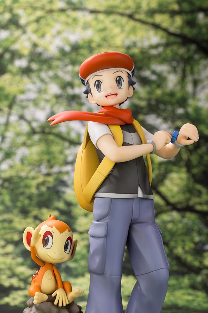 ARTFX J series Kouki with Hikozaru scale PVC painted complete figure PV026 "Pokémon" 1/8