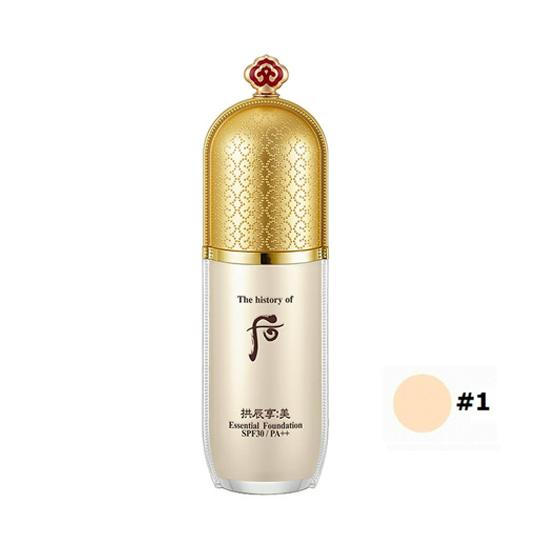 The history of whoo Gongjinhyang Mi Essential Skin Foundation SPF30/PA++ 40ml